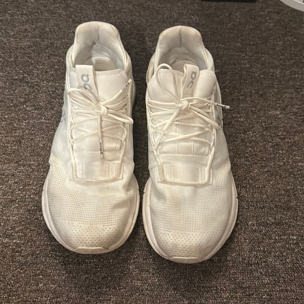 On Cloudnova, All White, Men’s, Size 10.5